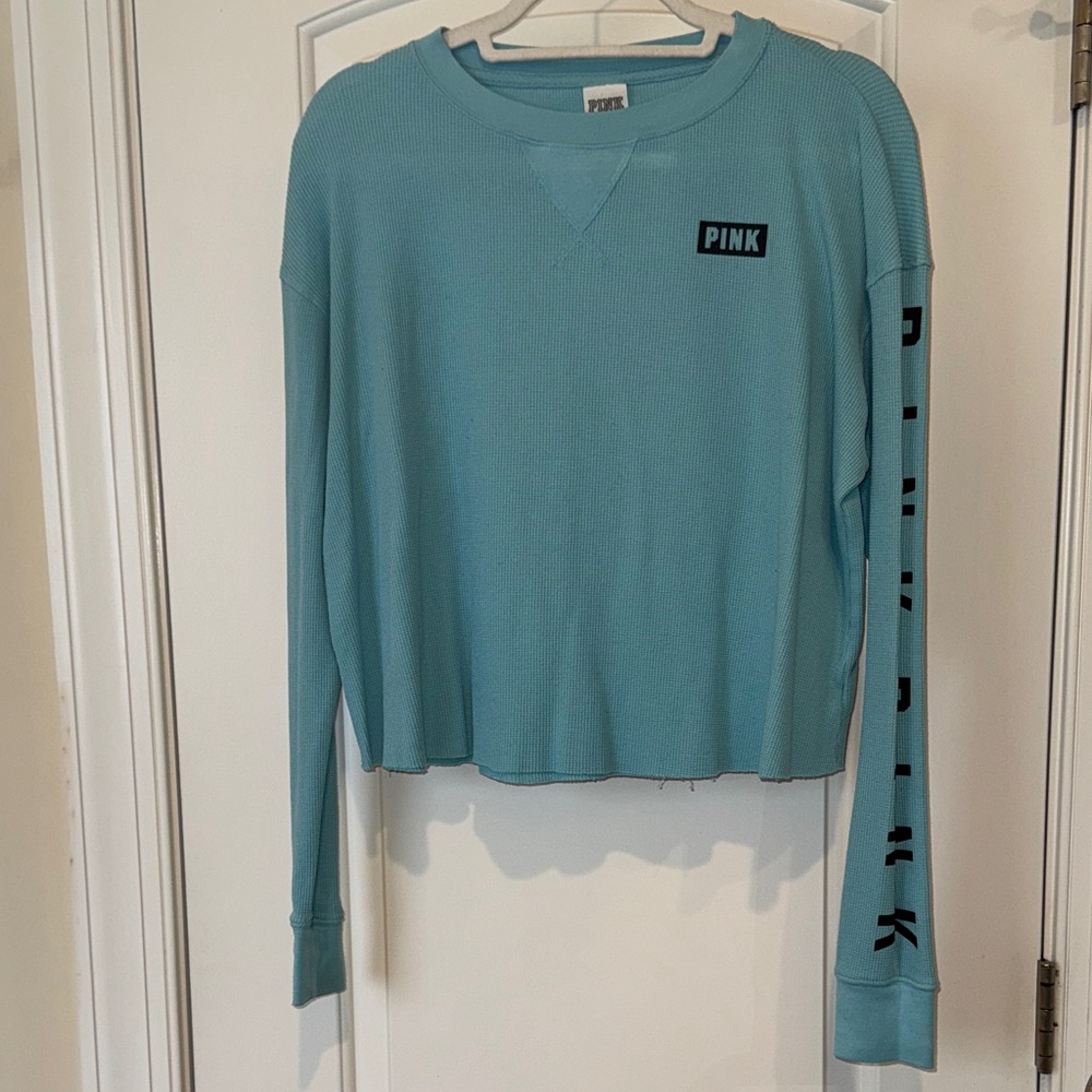 PINK Victoria's Secret Aqua Top